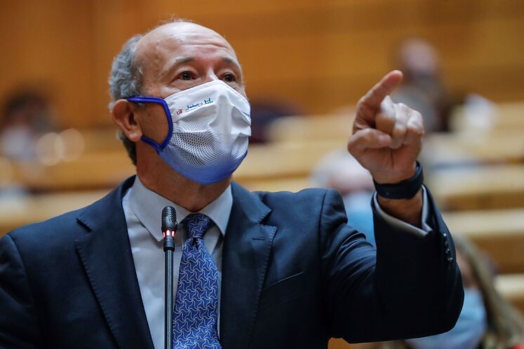 Le ministre de la Justice, Juan Carlos Campo, ce mardi au Sénat.