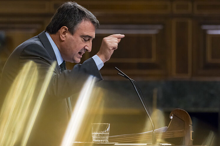 Aitor Esteban, porte-parole du PNV au Congrès.