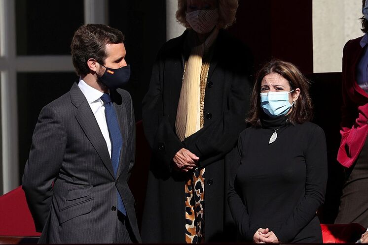 GRAF9237. MADRID.- Le président du PP, Pablo lt; HIT gt; marié ...