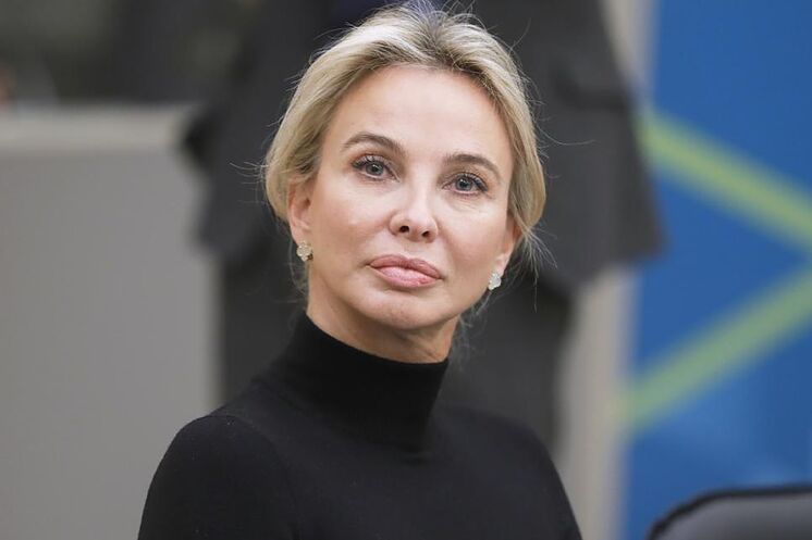Corinna zu Sayn-Wittgenstein, lors d'un événement à Saint-Pétersbourg en 2017.