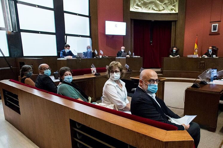 Image du procès tenu au TSJC