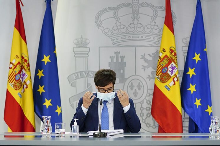 Le ministre de la Santé, Salvador Illa.