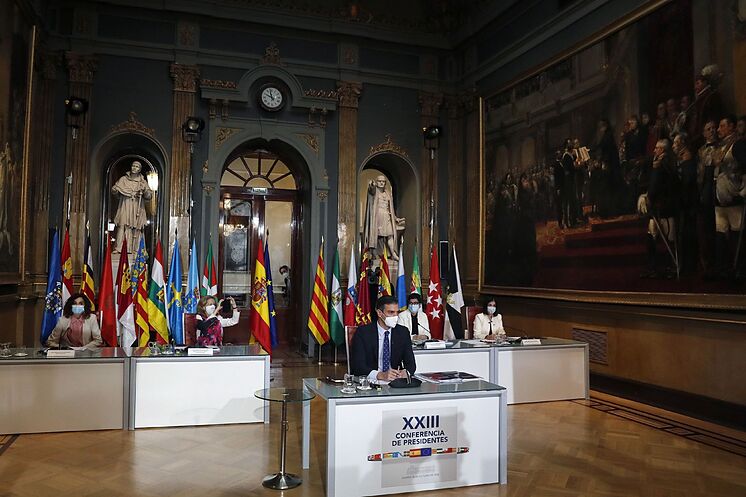 Le président du gouvernement, Pedro S