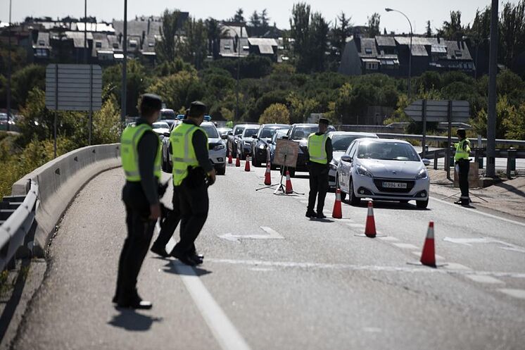 Contrôles de la garde civile