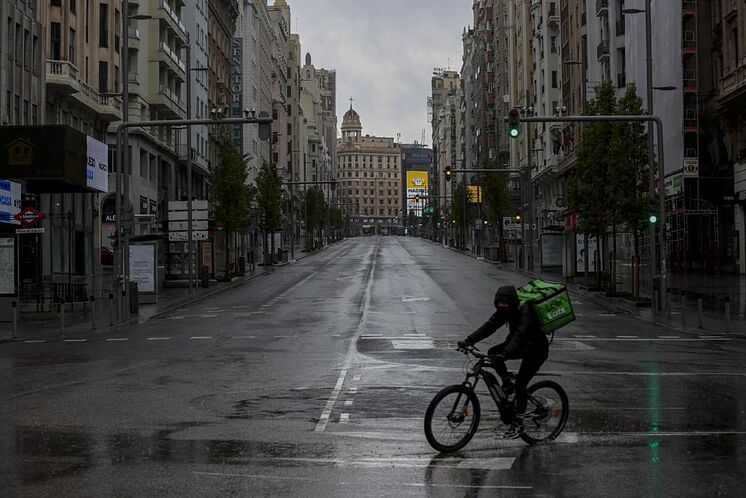 Madrid presque vide