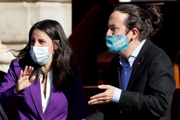 Pablo Iglesias, Irene Montero