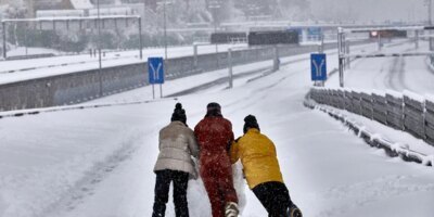 Neige aujourd&rsquo;hui, dernières nouvelles |  Répartir à Madrid 30% du sel d&rsquo;une année normale dans toute l&rsquo;Espagne