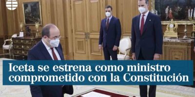 Miquel Iceta fait ses débuts en tant que ministre de la Politique territoriale en revendiquant une Espagne « diverse, plurielle et unie »