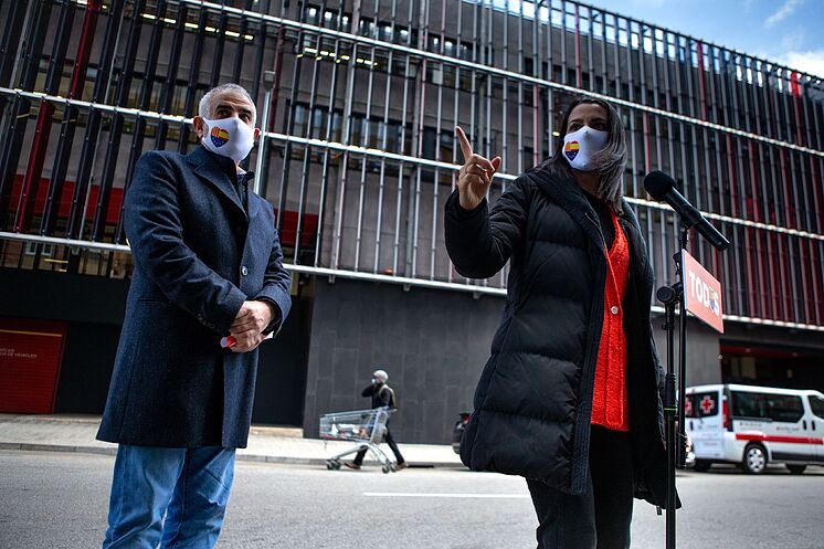 GRAFCAT7180.  BARCELONE- Le président de Ciudadanos, en