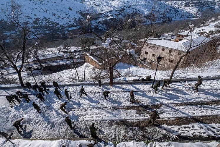 Membres de la brigade d'infanterie