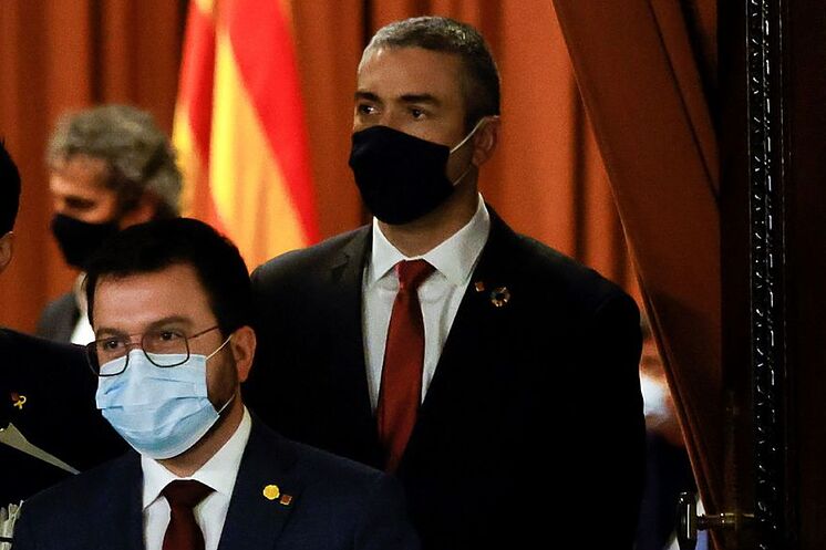 GRAFCAT7116.  BARCELONE - Le vice-président de la Generalitat, Pere ...