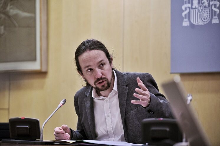 Pablo Iglesias, à la réunion