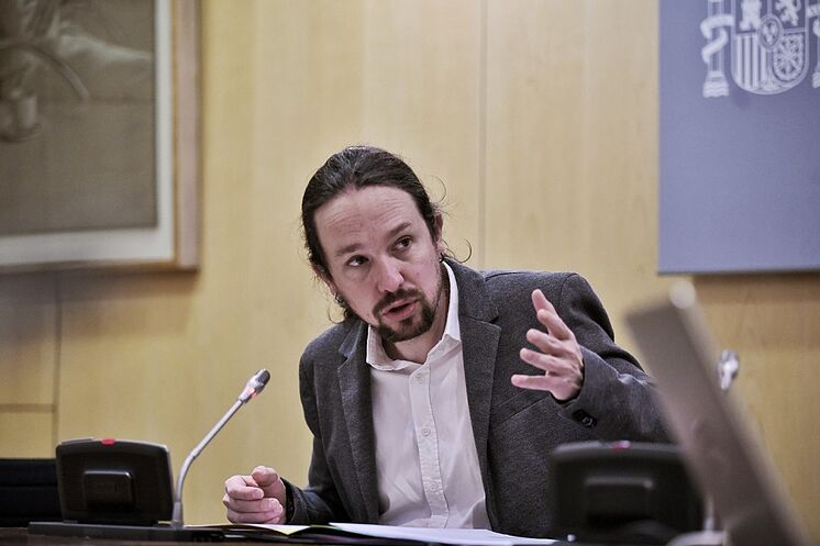 Le deuxième vice-président, Pablo Iglesias, a présidé certains d