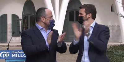 Elections catalanes: Pablo Casado soulève toute l&rsquo;idéologie du PP dans le sprint final contre Vox de la campagne électorale catalane