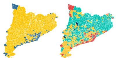 Qui a remporté les élections catalanes commune par commune