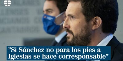 Pablo Casado rend Pedro Snchez « co-responsable » du « kale borroka » et demande la cessation des ministres de Podemos