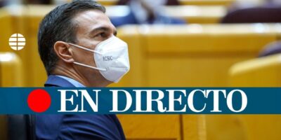 Pedro Sánchez assiste à la session de contrôle du gouvernement au Sénat, en direct