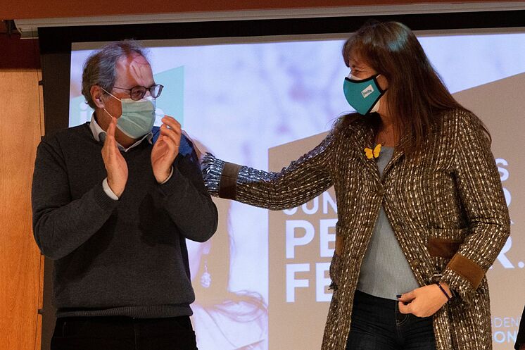 Le candidat JxCat à la présidence de la Catalogne