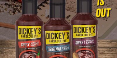 La sauce barbecue sucrée et épicée de Dickey&rsquo;s Barbecue Pit est arrivée à la bouteille