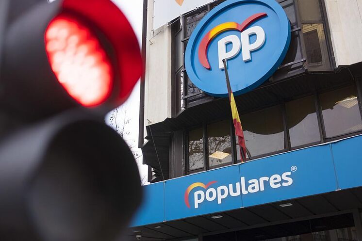 Le siège du Parti populaire, à Madrid