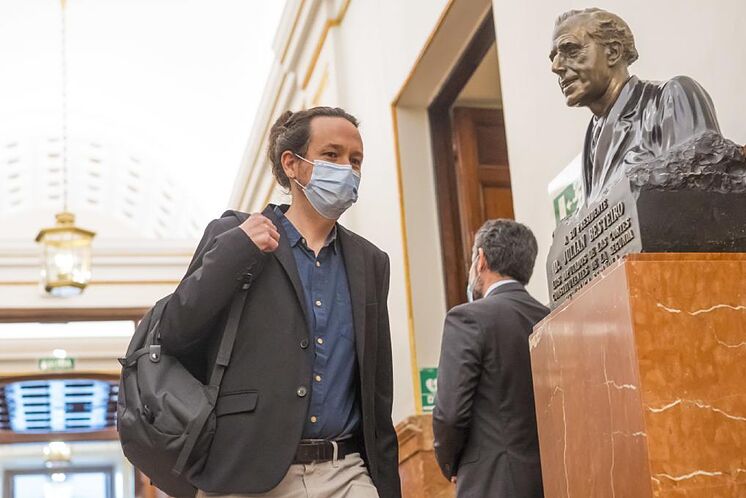 Le vice-président du gouvernement, Pablo Iglesias.