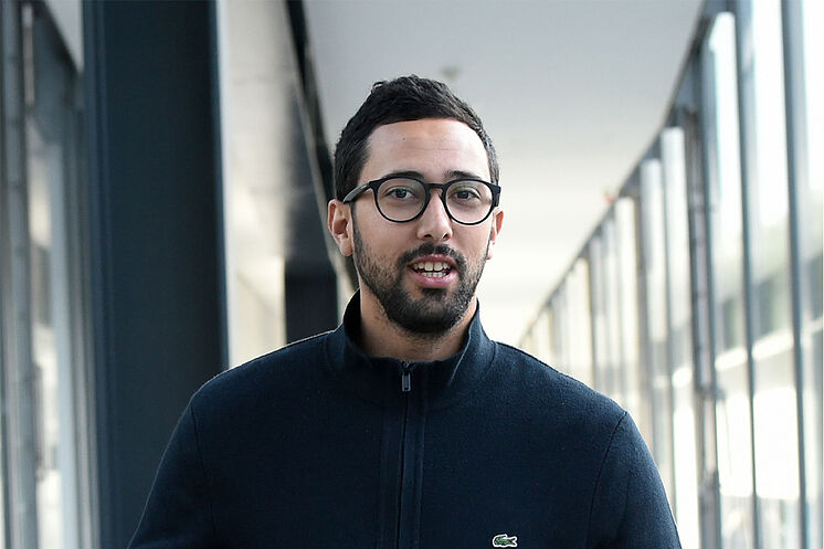 Le rappeur Jose Miguel Arenas Beltran, dit Valtonyc, en 2018.