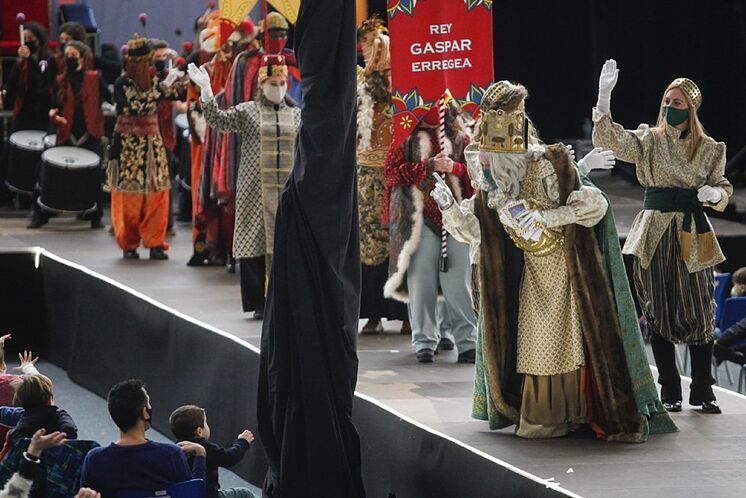 Cavalcade des mages, à Vitoria.