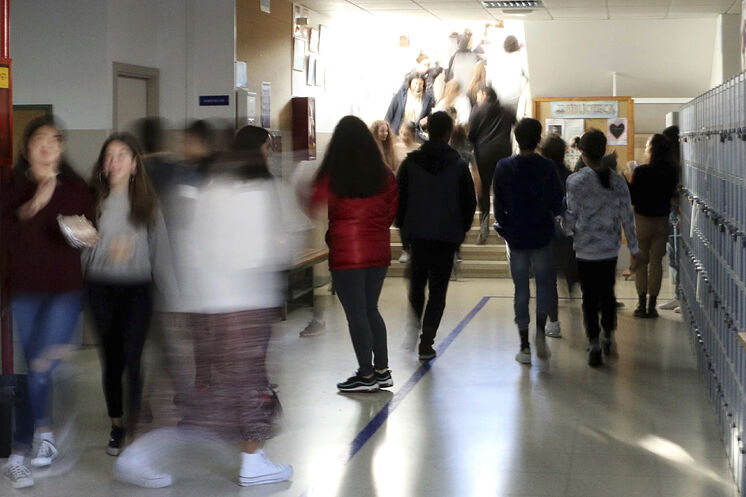 Les étudiants dans un institut p