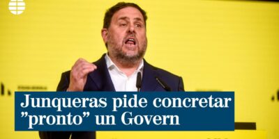 Oriol Junqueras demande que les hommes d&rsquo;affaires rejoignent le projet ERC un jour après la création de Pere Aragons et du gouvernement de Volkswagen et Seat