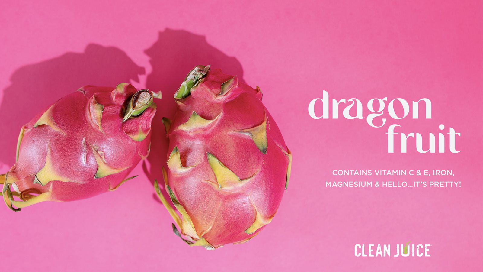 Clean Juice lance le LTO printanier au fruit du dragon Clean Juice lance le LTO printanier au fruit du dragon