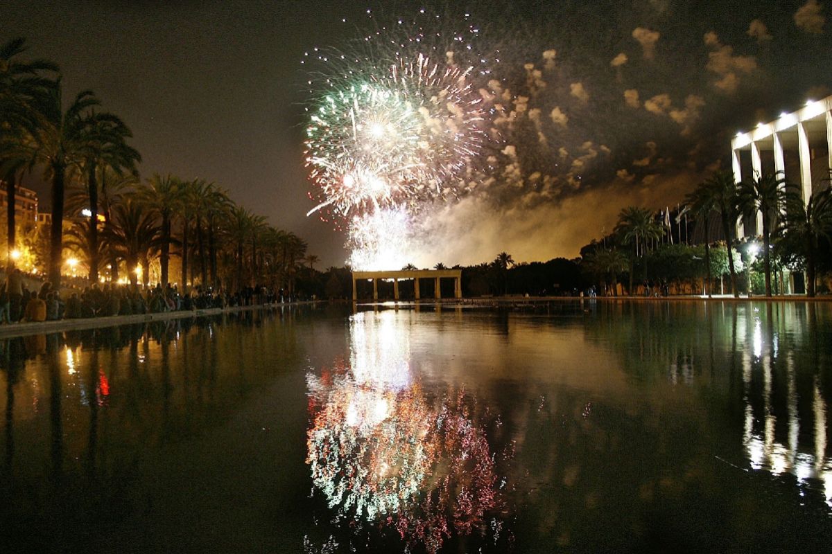 Feu d'artifice de la «Nit del Foc».