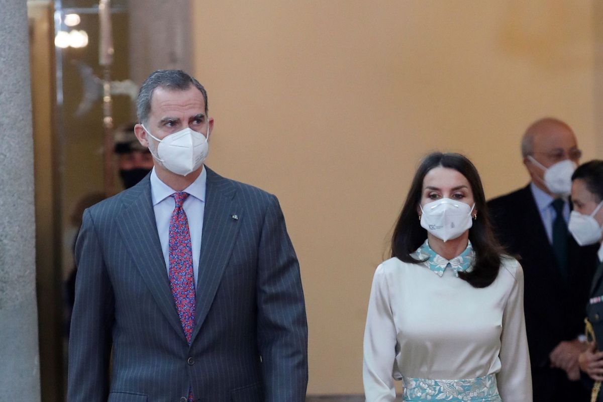 Les rois à l'arrivée à l'événement