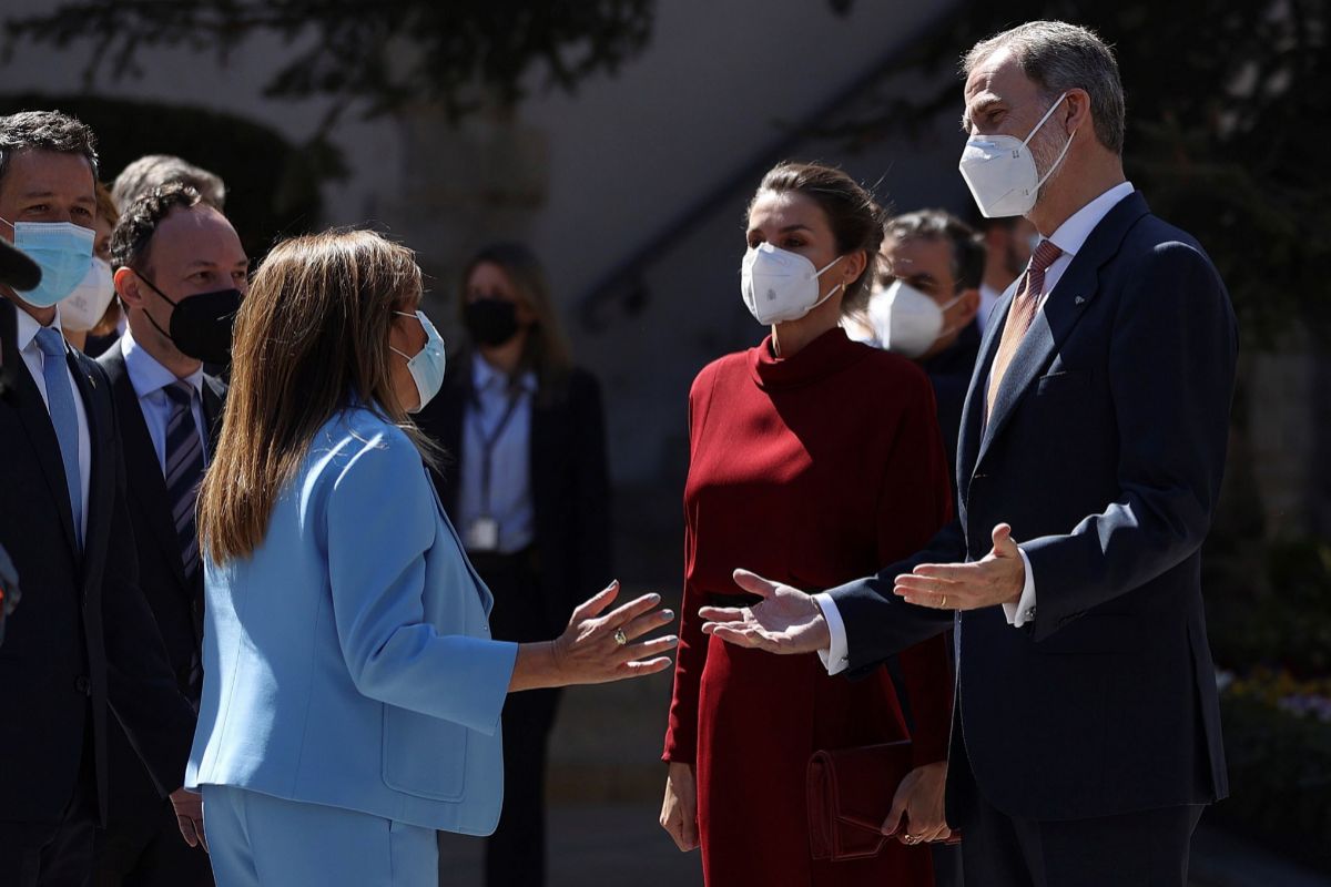 Les rois à l'arrivée à la com