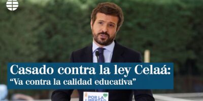 Pablo Casado présente son appel au TC contre la loi Cela: « Il préfère l&rsquo;ingénierie sociale à l&rsquo;ascenseur social »