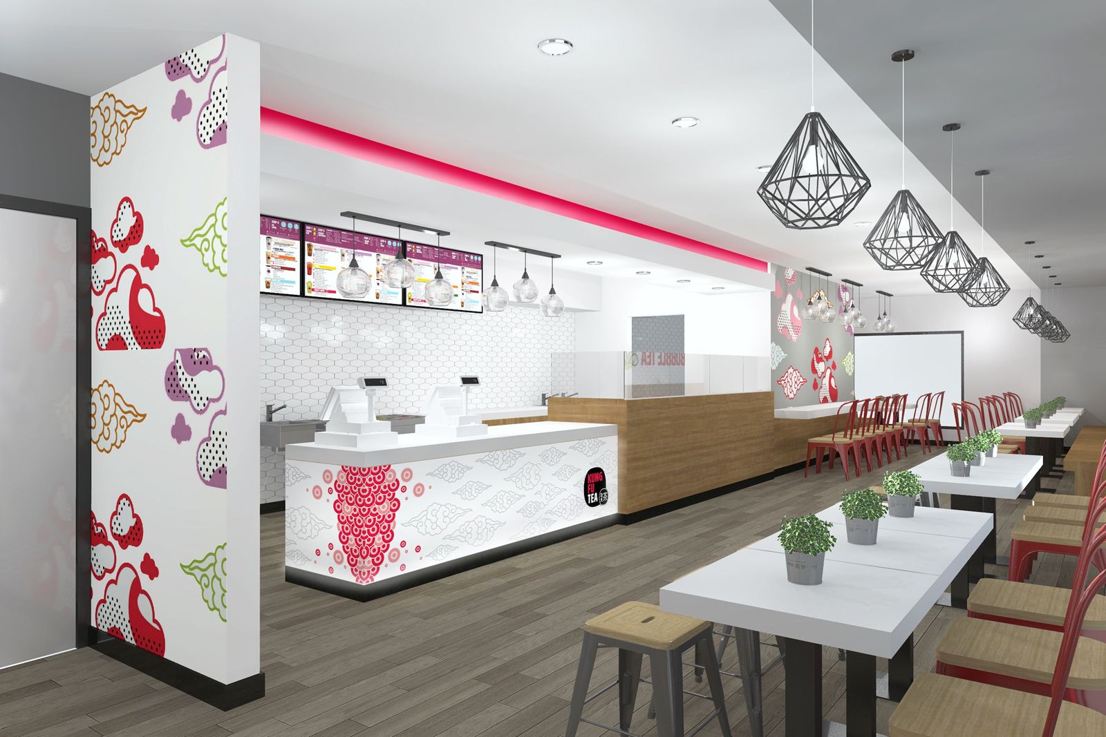 La franchise Kung Fu Tea ouvre un nouvel emplacement à National City avec l'aide de Mindful Design Consulting
