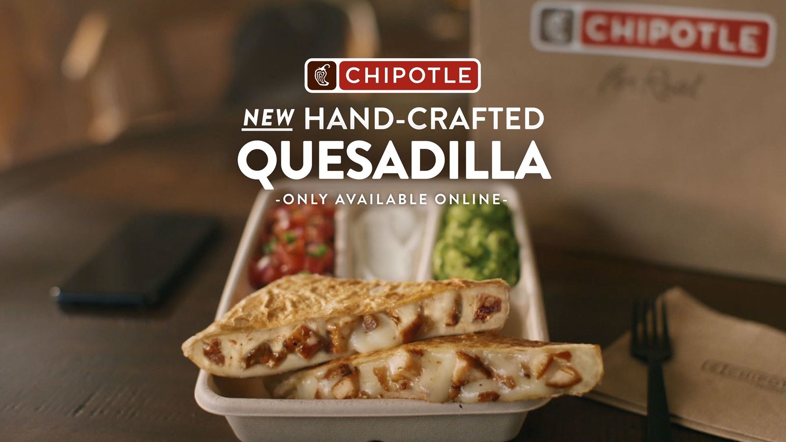 Chipotle lance une nouvelle Quesadilla fabriquée à la main en tant que première entrée entièrement numérique personnalisable Chipotle lance une nouvelle Quesadilla fabriquée à la main en tant que première entrée entièrement numérique personnalisable