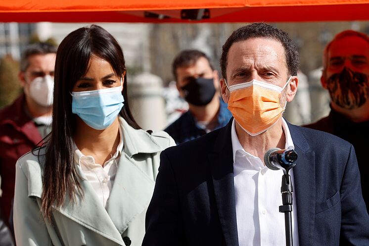 Le candidat des citoyens à la présidence de la Communauté de Madrid, ...