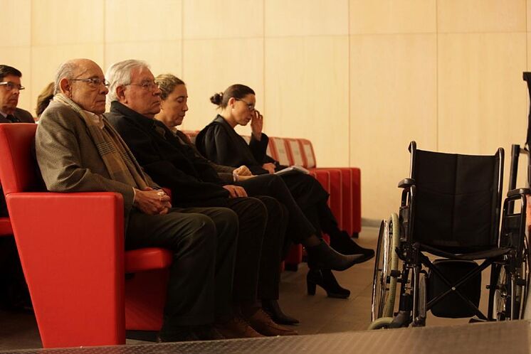 Image du procès pour le limogeage du Palau de la M