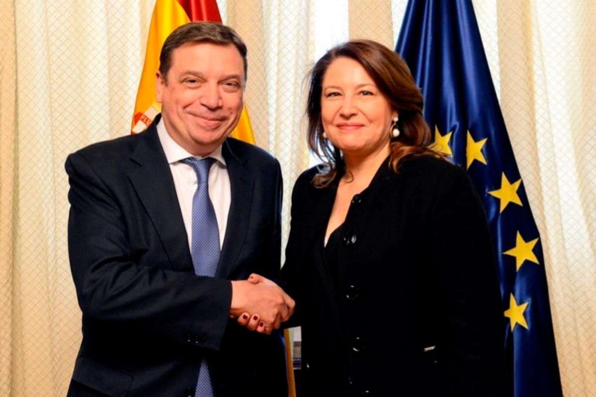Ministre Luis Planas et Ministre Carmen Crespo.