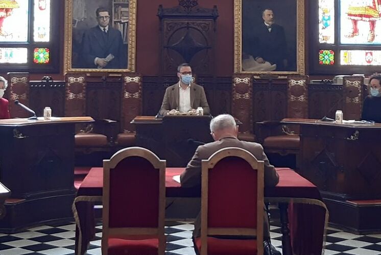 Le maire de Palma de Majorque, Jose Hila