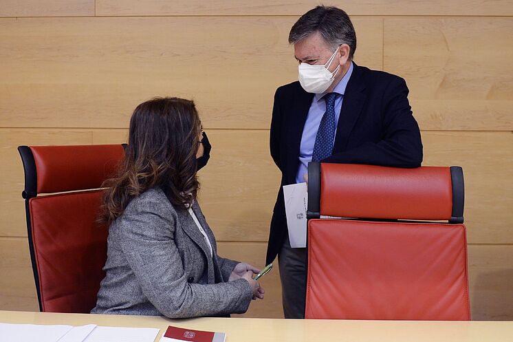 Les vice-présidents des Cortes de Castilla y Le