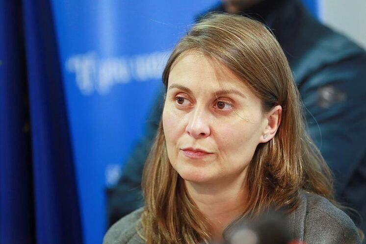 L'ancien & apos; conseiller & apos;  de l'Agriculture Meritxell Serret, en 2017 à ...