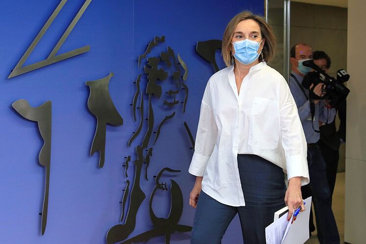 MADRID.- Le porte-parole du PP au Congrès, Cuca lt; HIT gt; Gamarra ...