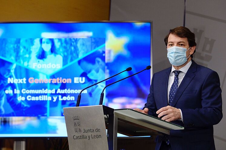 Le président de Castilla y Le