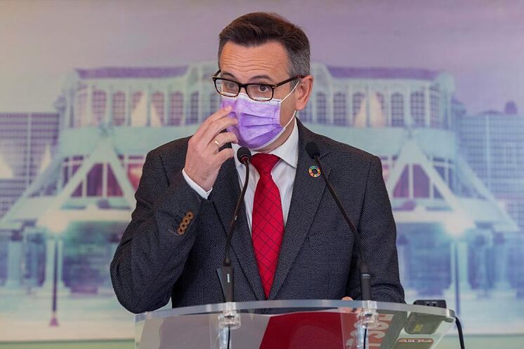 Le porte-parole du PSOE à l'Assemblée régionale de Murcie, Diego Conesa.