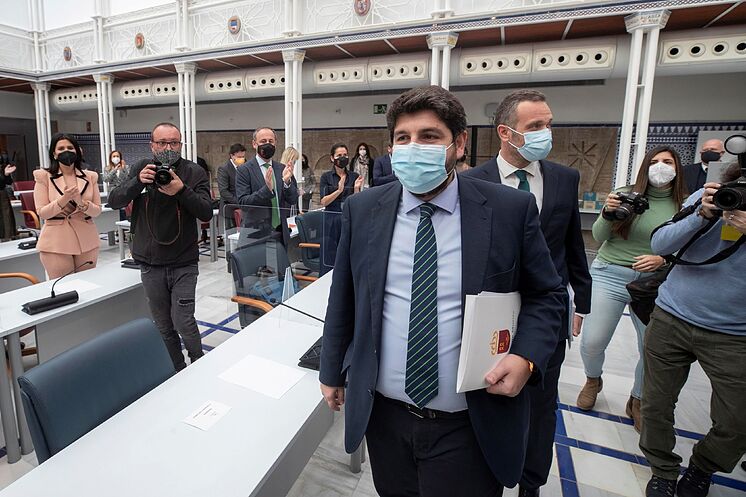 Le président de la Communauté de Murcie, Fernando L