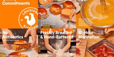 Popeyes annonce de nouveaux engagements en matière de qualité et de durabilité