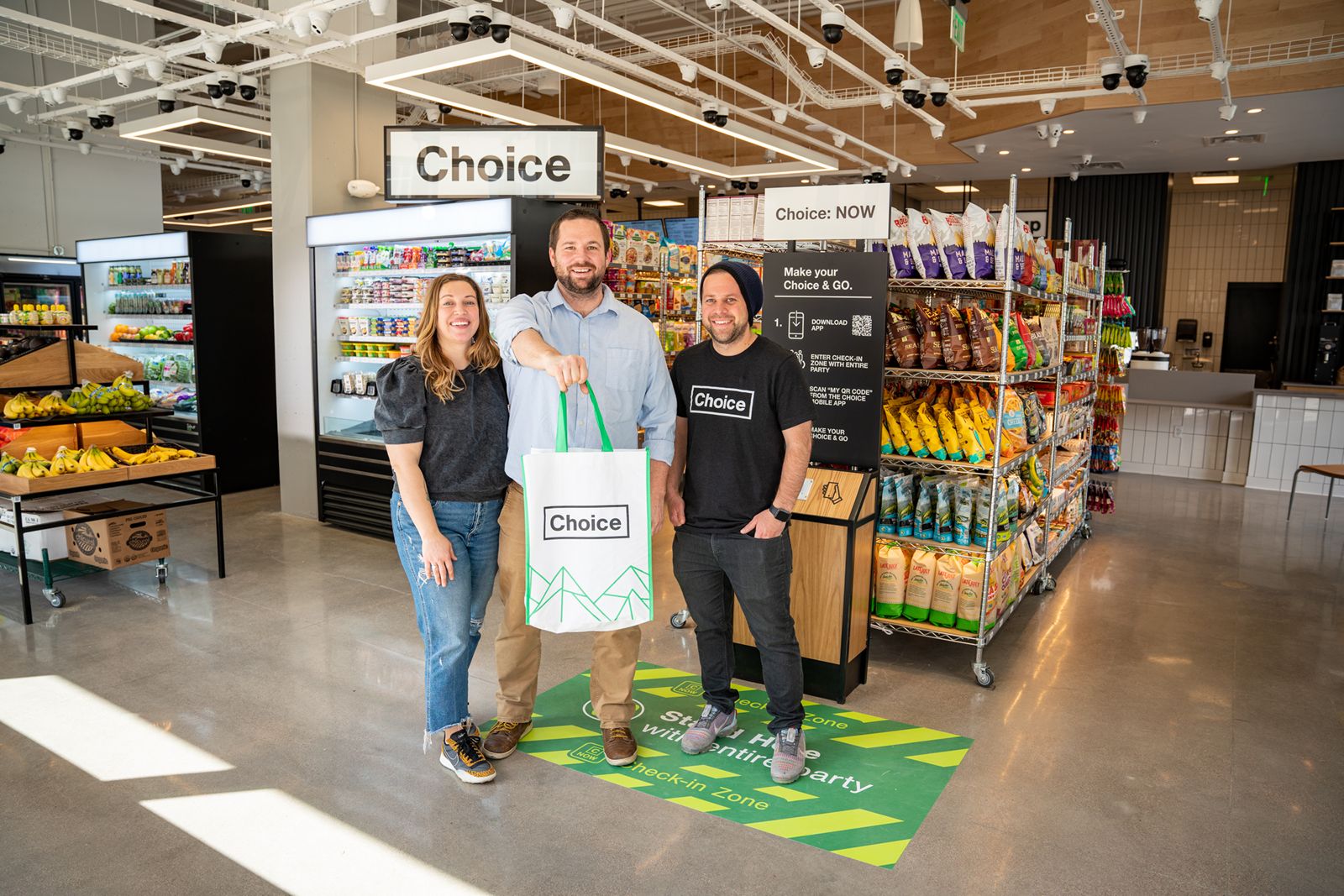 Choice célèbre l'inauguration d'un nouveau marché sans friction à la pointe de la technologie alimenté par AiFi