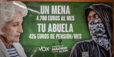 Le parquet enquête sur l&rsquo;affiche électorale de Vox contre des mineurs immigrés pour un éventuel crime de haine