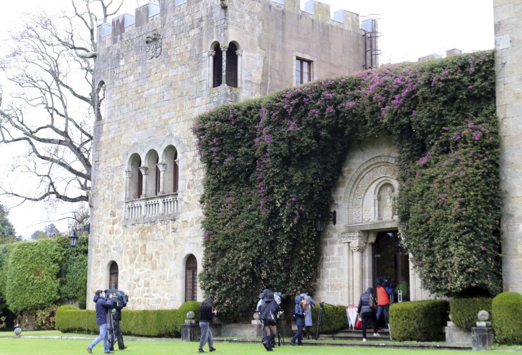 Façade extérieure du Pazo de Meir